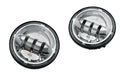 Optiques LED 4" Chrome Harley Davidson