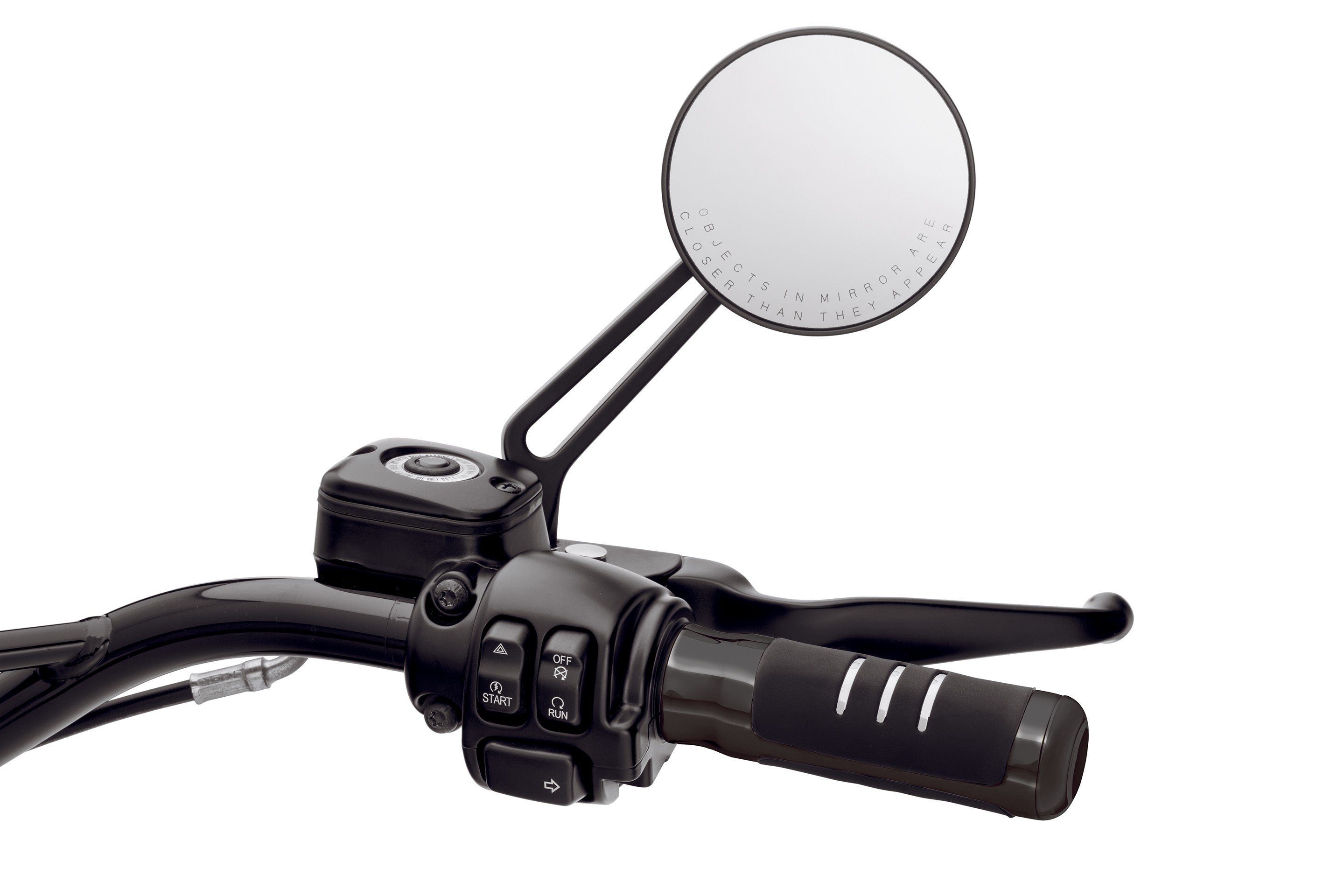 Poignees Streamliner - Noir Harley Davidson