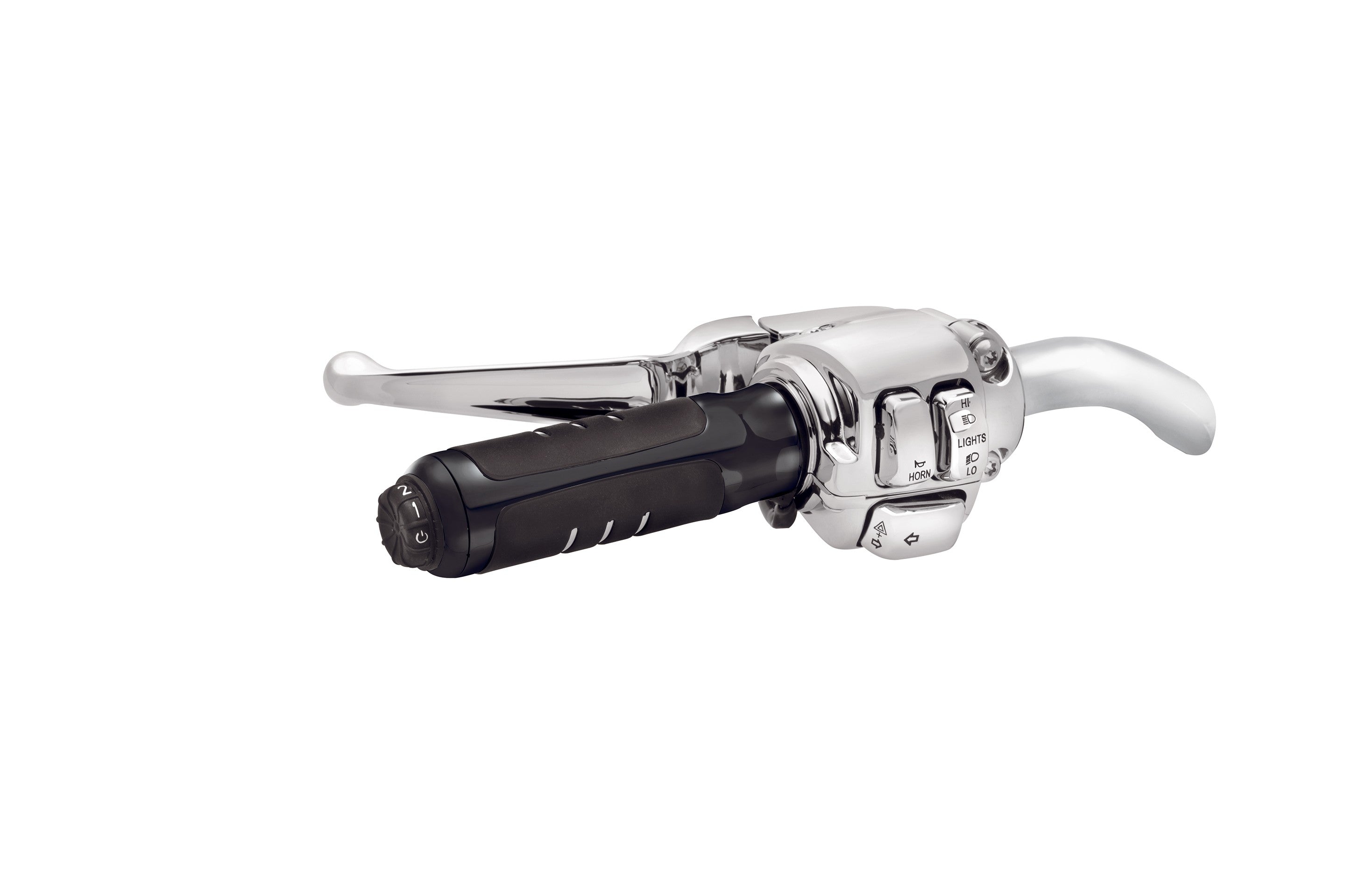 Poignees Chauffantes Streamliner - Noir Harley Davidson