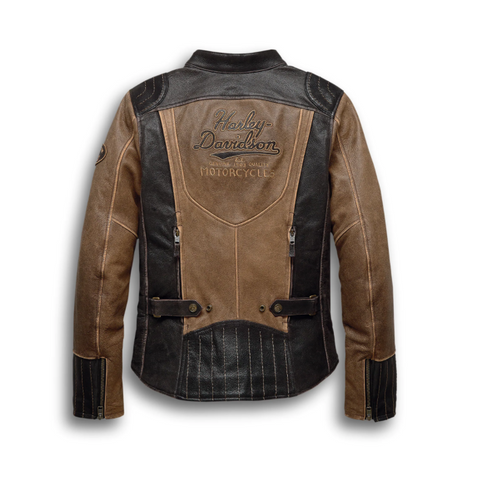 Blouson en cuir Harley-Davidson Triple Vent
