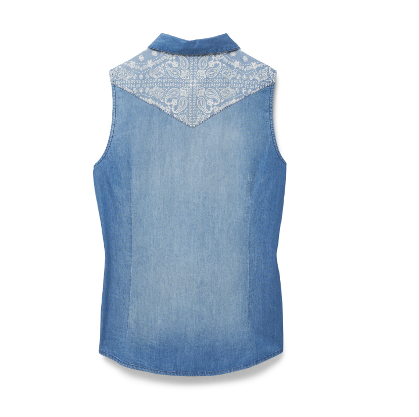 Chemise Harley-Davidson sans manches pour femmes