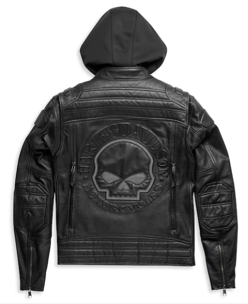 Blouson Cuir Auroral 3en1 Black