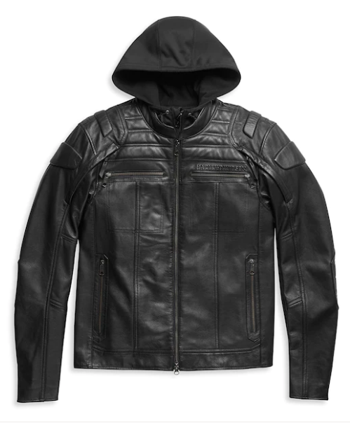 Blouson Cuir Auroral 3en1 Black