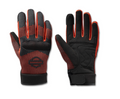 Gants Femme Harley-Davidson Dyna Knit Mesh - Noir & Orange Vintage