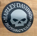 plaque Harley-Davidson skull