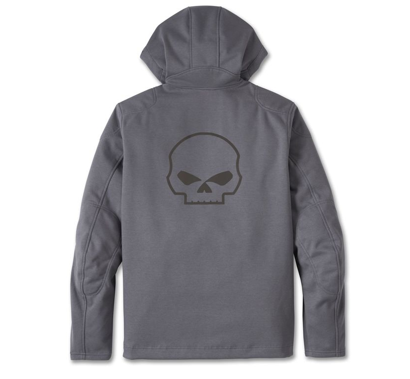 Veste Harley-Davidson® Polaire à capuche Deflector pour hommes gris