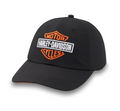 Casquette Harley-Davidson ajustable Three Stars Bar & Shield – Black