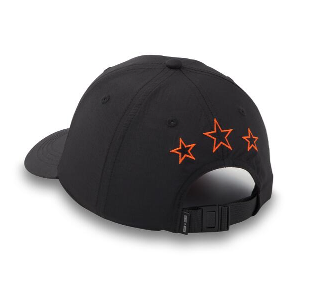 Casquette Harley-Davidson ajustable Three Stars Bar & Shield – Black