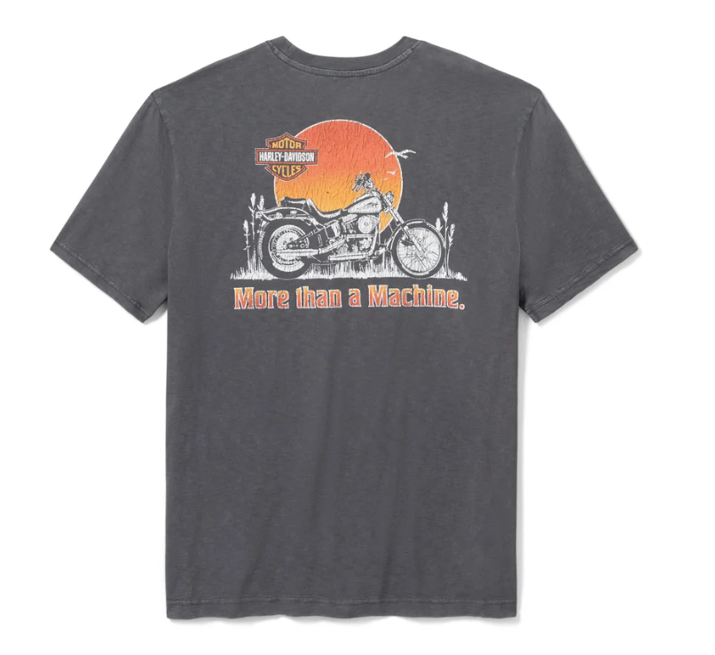 T-shirt Softail Sunset pour homme