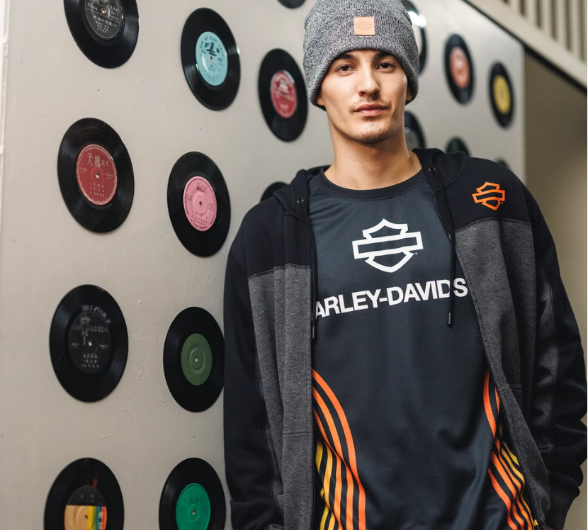 Sweat à capuche H-d® Tech Gaiter pour homme