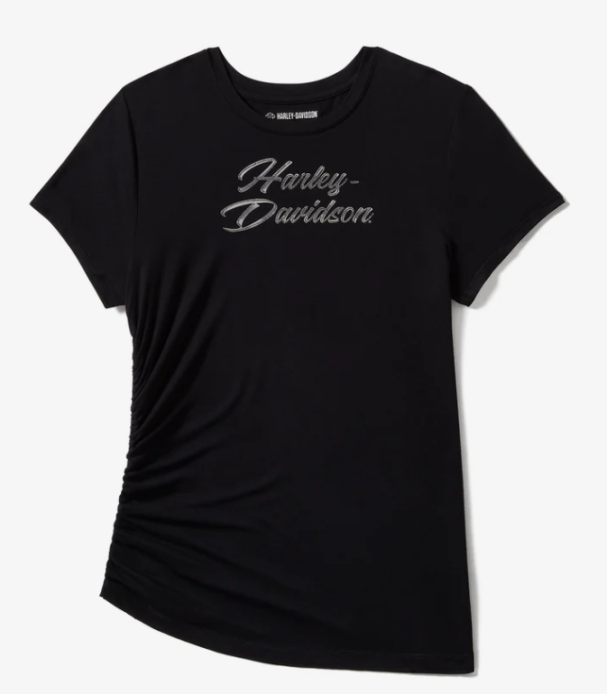 Haut à manches courtes Essential Bling - Harley Black