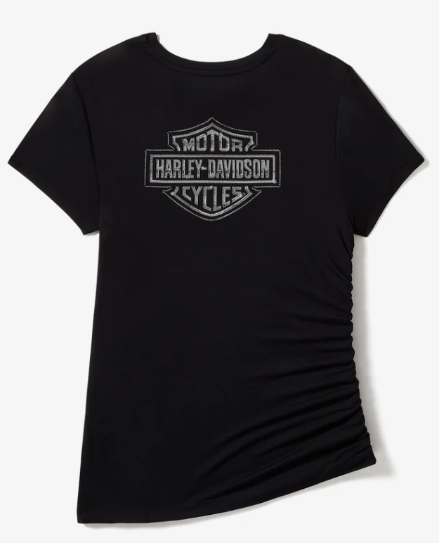 Haut à manches courtes Essential Bling - Harley Black