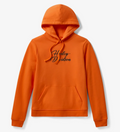 Sweat à capuche pullover Essential Bling pour femme - Harley Orange