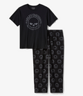Ensemble de pyjama à manches courtes Willie G™ Skull