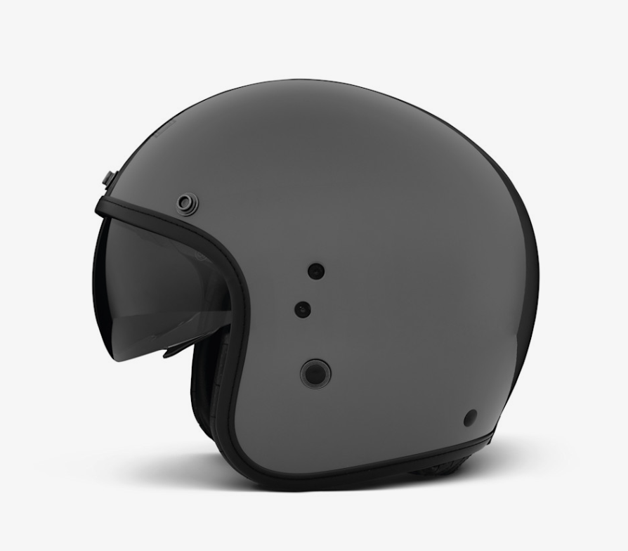Casque 3/4 Achromatic X14 avec pare-soleil