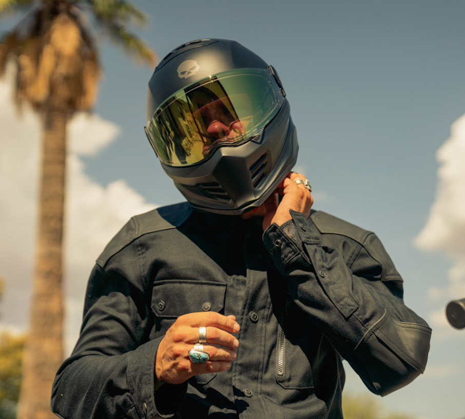 Casque intégral H-D Division X15 Skull Graphic