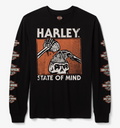 T-shirt H-D State of Mind à manches longues pour hommes