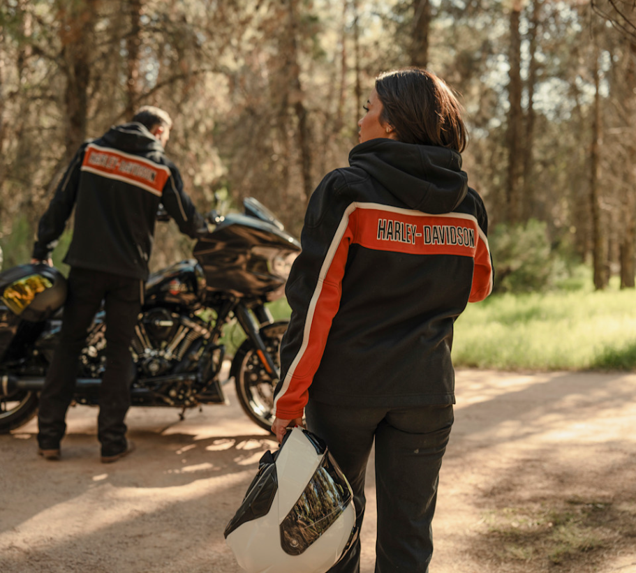 Polaire de moto à capuche H-D Trenton Deflector 2.0 pour femmes