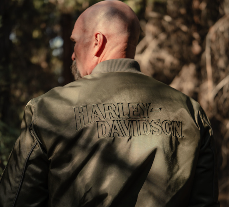 Blouson de moto MA-1 Bomber pour hommes