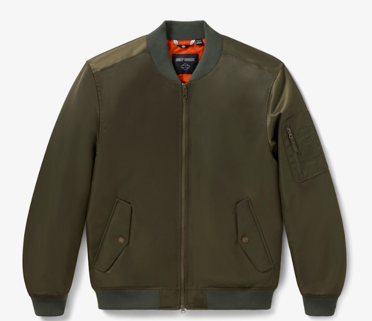 Blouson de moto MA-1 Bomber pour hommes