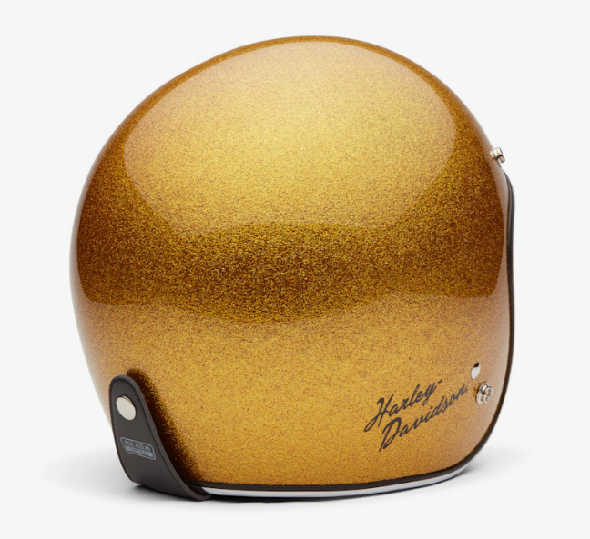 Casque H-D Ace C02 - Gloss - Gold Flake