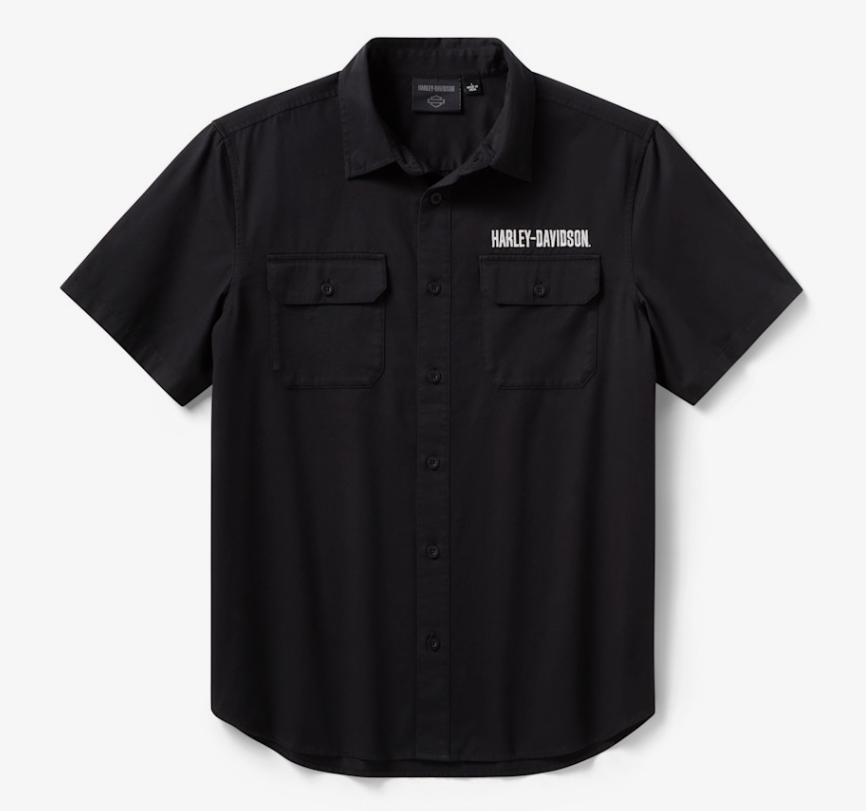 Chemise Stars & Stripes à manches courtes pour hommes