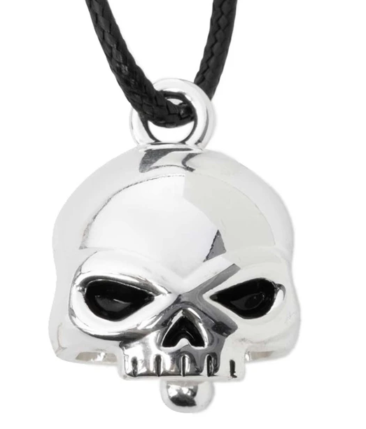 Ride Bell HD Willie G Skull With Bar & Shield