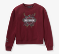 Polaire Serpent Rose Bling - Maroon Banner