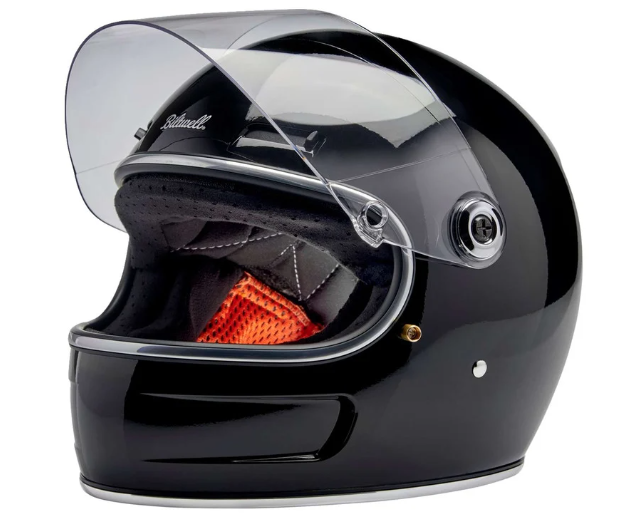 Casque intégral Biltwell Gringo SV black glossy