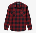 Chemise tissée à carreaux H-D Essential Buffalo pour hommes
