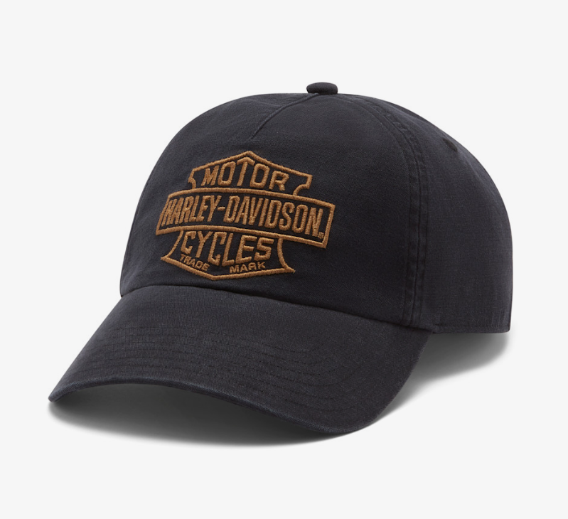 Casquette réglable H-D American Classic Switchback pour hommes - Harley Black