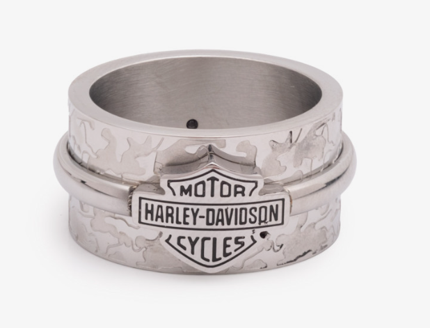 Bague pour homme Bar & Shield camouflage