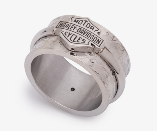 Bague pour homme Bar & Shield camouflage