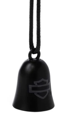 Ride bell Harley-Davidson - noir mat - Skull With Bar & Shield Ride Bell