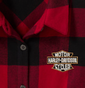 Sur-chemise H-D American Classic Buffalo pour femmes