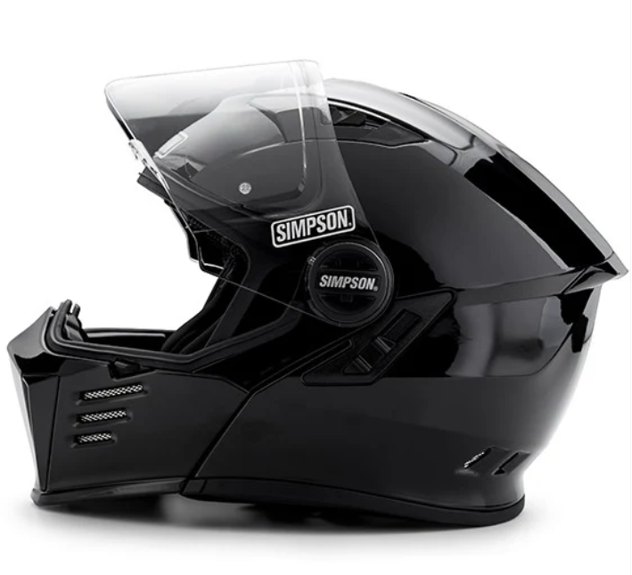 Casque Simpson Darksome - Noir brillant
