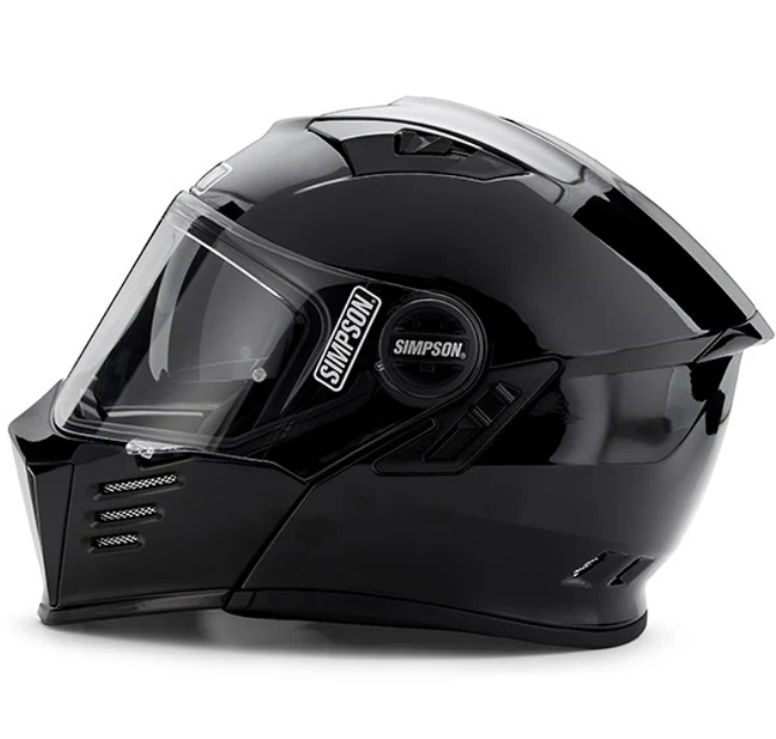 Casque Simpson Darksome - Noir brillant