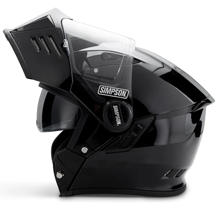Casque Simpson Darksome - Noir brillant