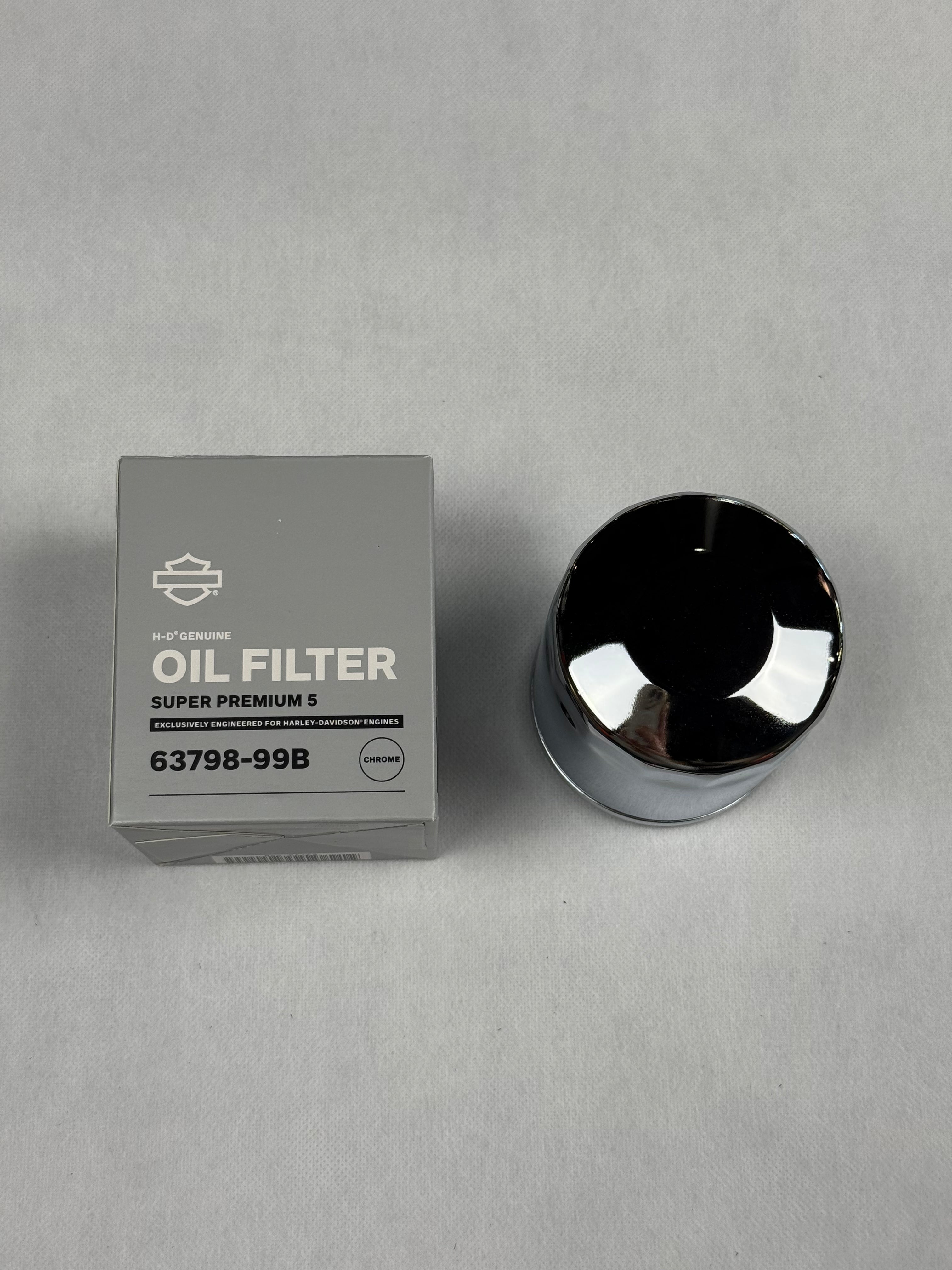 Harley Davidson Chrome Oil Filter