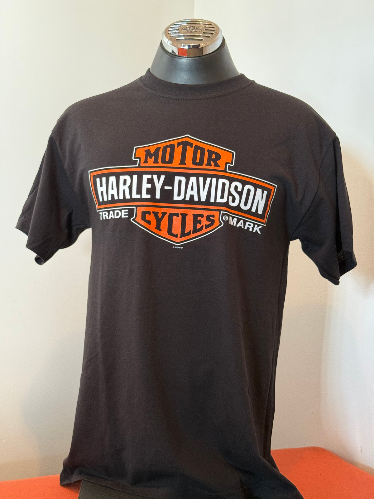 T-shirt Harley-Davidson Le Mans - ELONGATES B & S ON BLACK