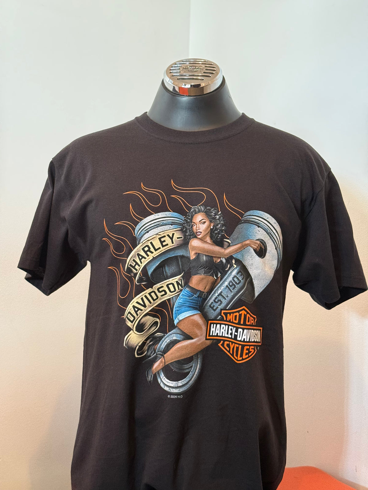 T-shirt Harley-Davidson Le Mans - PISTON
