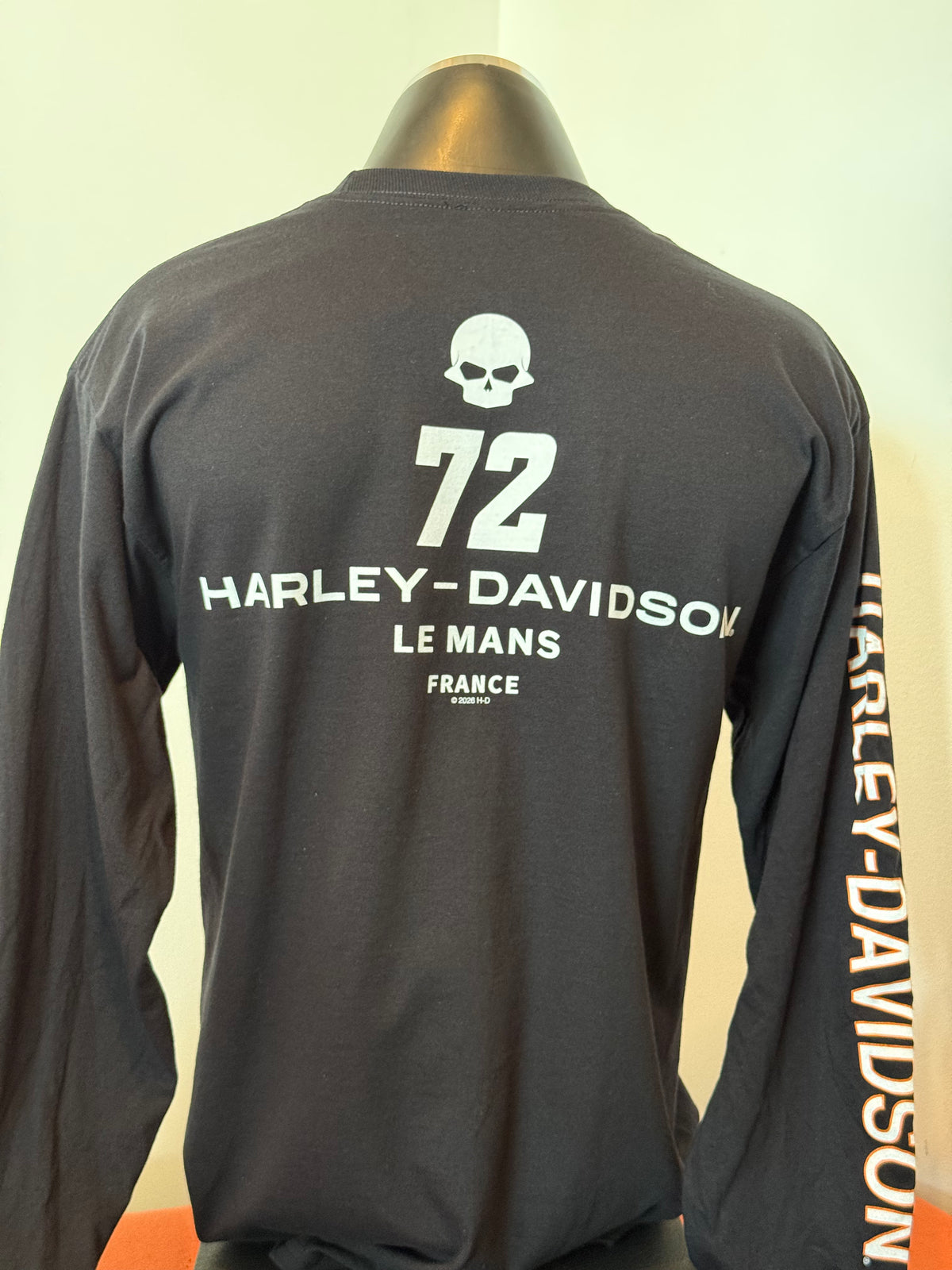 T-shirt Harley-Davidson Le Mans - B & S ON BLACK