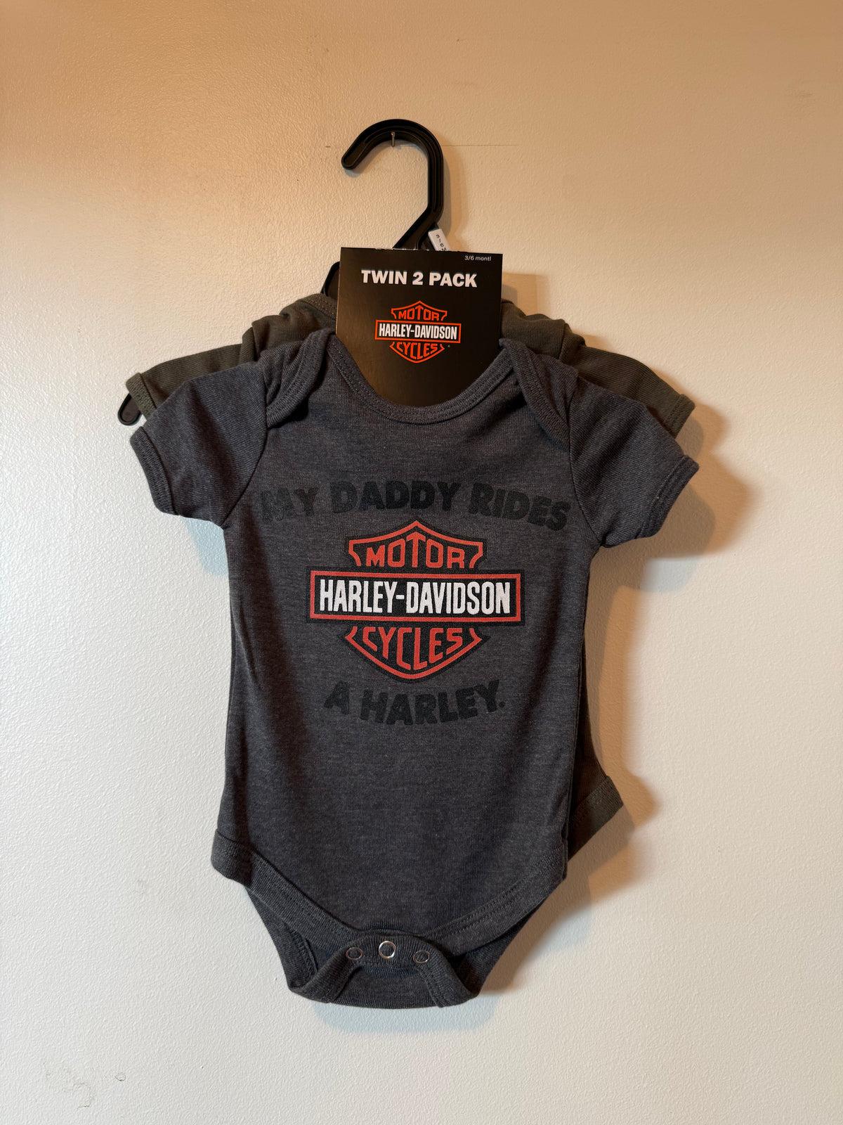 Duo de body Bébé Harley-Davidson