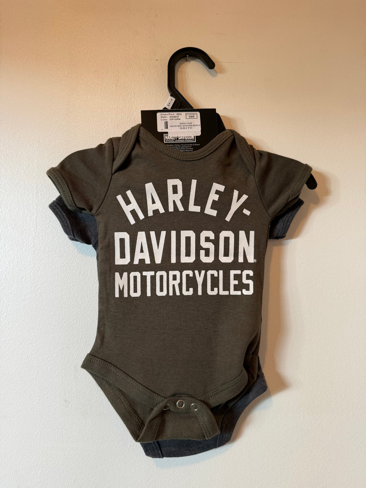 Duo de body Bébé Harley-Davidson