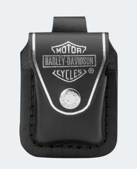 POCHETTE ZIPPO HARLEY-DAVIDSON - BLACK