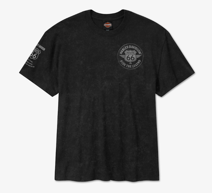 T-shirt H-D Route 66 Legendary à manches courtes pour hommes