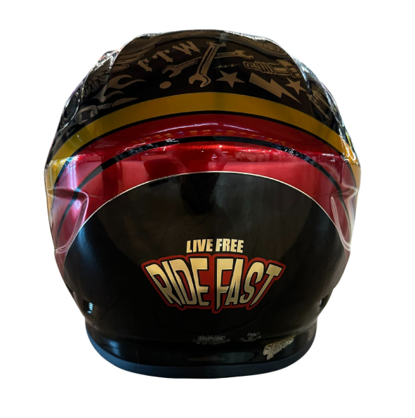 Casques de moto Simpson Venom Tattoo