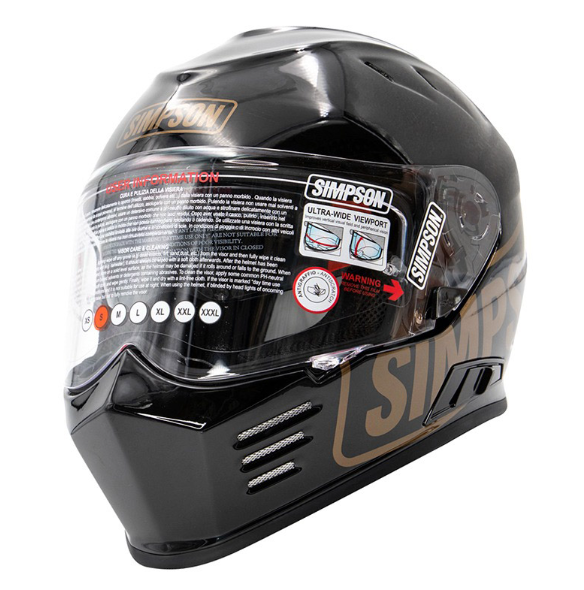 Casque Simpson Venom (intégral) - Logo ST