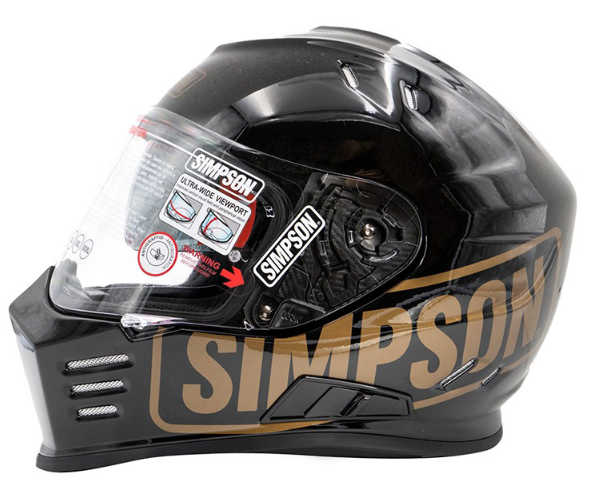 Casque Simpson Venom (intégral) - Logo ST