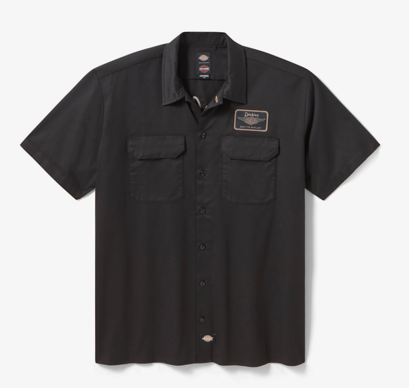 Chemise Dickies x H-D Built to Outlast pour hommes - Black